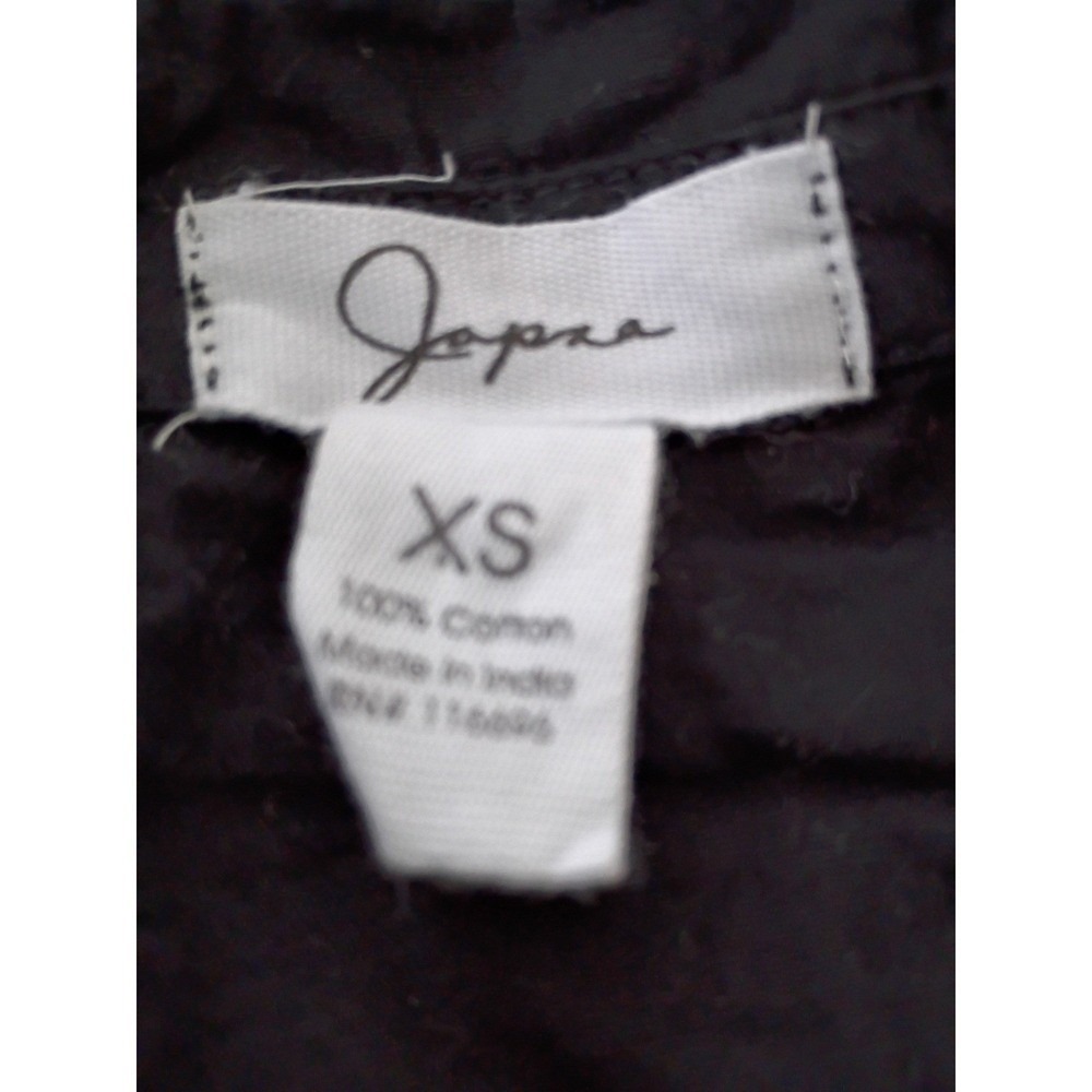 Japra NWT 100% Cotton Tailored Fit Long Sleeve Button Front Top Size S - Picture 3 of 8